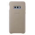 samsung galaxy s10e leather cover ef vg970lj grey extra photo 1