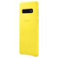 samsung galaxy s10 leather cover ef vg973ly yellow extra photo 2