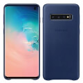 samsung galaxy s10 leather cover ef vg973ln navy extra photo 1