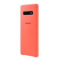 samsung galaxy s10 plus silicone cover ef pg975th berry pink extra photo 2