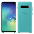 samsung galaxy s10 plus silicone cover ef pg975tg green extra photo 1