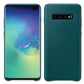 samsung galaxy s10 plus leather cover ef vg975lg green extra photo 1