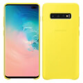 samsung galaxy s10 plus leather cover ef vg975ly yellow extra photo 1