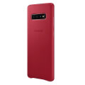 samsung galaxy s10 plus leather cover ef vg975lr red extra photo 2