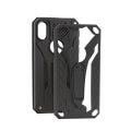 forcell phantom back cover case stand for apple iphone xr 61 black extra photo 1