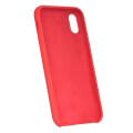 forcell silicone back cover case for apple iphone xr 61 red without hole extra photo 1