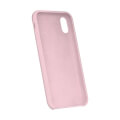 forcell silicone back cover case for apple iphone xs max 65 pink without hole extra photo 1