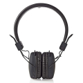 nedis hpbt1100bk wireless bluetooth on ear headset foldable black extra photo 1