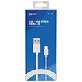 savio cl 126 usb usb type c cable 3a 1m extra photo 1