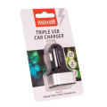 maxell car charger triple usb 41a black silver extra photo 2