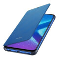 huawei 51992770 honor 8x pu flip protective cover blue extra photo 2