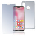 4smarts 360 protection set limited cover for huawei p20 lite clear extra photo 1