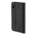 4smarts flip case trendline genuine leather with soft cover for apple iphone xs x black extra photo 3