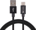 4smarts usb type c data cable rapidcord 2m black extra photo 1