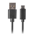 lanberg cable usb qc 30 micro bm am 20 05m black extra photo 1