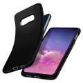 spigen liquid air back cover case for samsung galaxy s10e matte black extra photo 4