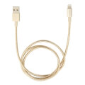 verbatim 48861 lightning sync charge cable lightningm usb am 1m gold extra photo 2