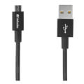 verbatim 48863 micro usb stainless steel sync charge cable 1m black extra photo 2