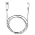 verbatim 48862 micro usb stainless steel sync charge cable 1m silver extra photo 1
