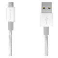 verbatim 48862 micro usb stainless steel sync charge cable 1m silver extra photo 2