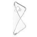 plating soft tpu back cover case for xiaomi redmi 6 silver extra photo 1