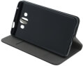 smart magnetic flip case for huawei y6 2019 black extra photo 1