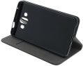 smart magnetic flip case for motorola one black extra photo 1
