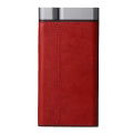 puridea powerbank leather 13000mah fast charge type c red extra photo 2