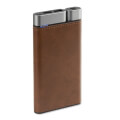 puridea powerbank leather 13000mah fast charge type c brown extra photo 1