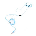 platinet pm1072bl in ear sport earphones mic blue extra photo 1