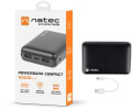 extreme media npb 1415 compact powerbank 10000mah black extra photo 1