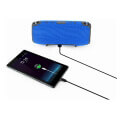 gembird spk bt 06 b portable bluetooth speaker with powerbank function blue extra photo 2