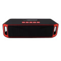 esperanza ep126kr folk bluetooth speaker with fm radio black red extra photo 1