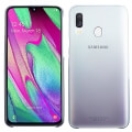 samsung gradation cover ef aa405cb for galaxy a40 black extra photo 1