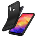 spigen rugged back cover case armor for xiaomi redmi note 7 black extra photo 2