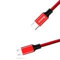 baseus cable yiven micro usb 2a 1m red extra photo 1