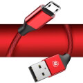 baseus cable yiven micro usb 2a 1m red extra photo 2