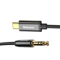 baseus cable yiven audio m01 usb type c mini jack 35mm 12 m black extra photo 2