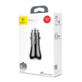 baseus universal car charger gentry qc 30 black extra photo 3
