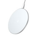 baseus wireless charger simple white extra photo 1