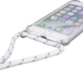 neck strap tpu back cover case for apple iphone 6 6s white extra photo 1