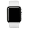 apple watch 3 mtey2 38mm gps silver aluminium white sport band extra photo 1