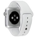 apple watch 3 mtey2 38mm gps silver aluminium white sport band extra photo 3