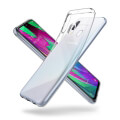 spigen liquid crystal back cover case for samsung galaxy a40 transparent extra photo 1