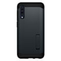 spigen slim armor back cover case for samsung galaxy a50 metal slate extra photo 2