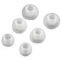 hama 184042 basic4phone in ear stereo headset white extra photo 1