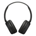 jvc ha s35bt bluetooth flat foldable wireless headphones with mic black extra photo 1