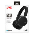 jvc ha s35bt bluetooth flat foldable wireless headphones with mic black extra photo 3