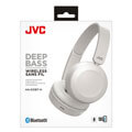 jvc ha s31bt h flat foldable wireless bluetooth headphones with built in microphone grey extra photo 4