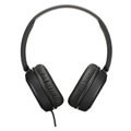 jvc ha s31m foldable on ear headphones with microphone black extra photo 1